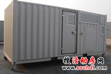 出口集裝箱發電車