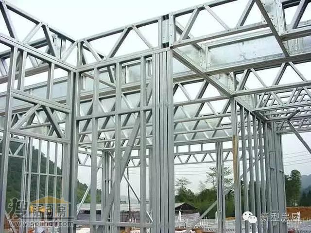 北京輕鋼房屋建造過程以及優點