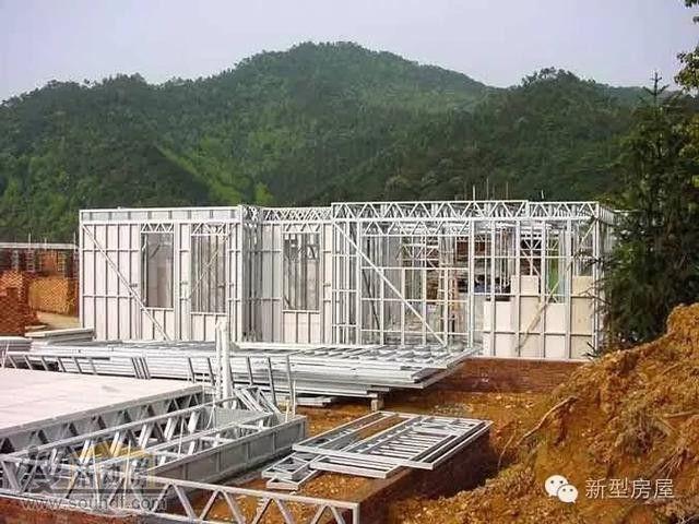 北京輕鋼房屋建造過程以及優點