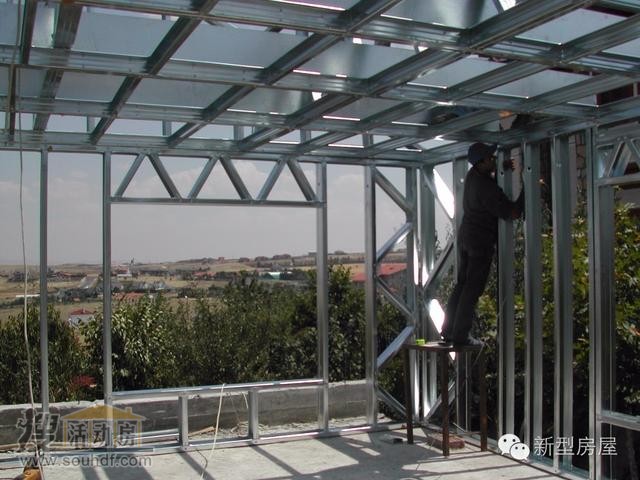 北京輕鋼房屋建造過程以及優點