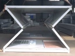 易折疊集裝箱房制作方法 住人集裝箱發明怎么制作【華營箱房】